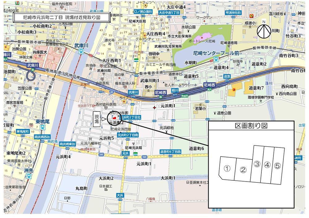 Local guide map