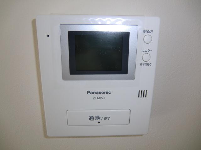 Security equipment. Local photos (color monitor intercom)