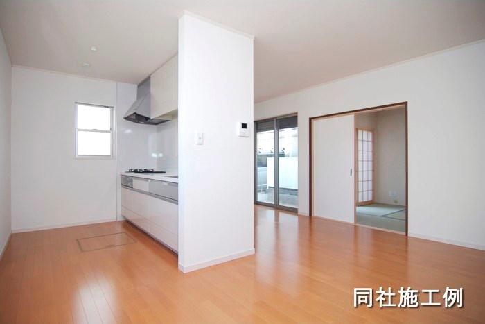 Same specifications photos (living). It is a model house photo of Amagasaki city!  Complete listing per, You can construction model preview at any time! 