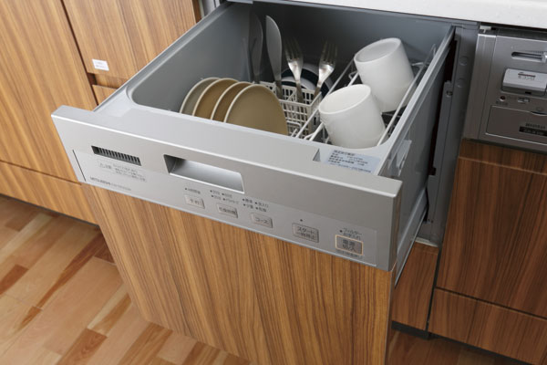 Kitchen.  [Dishwasher] It offers low noise and energy saving (same specifications)