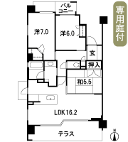Floor: 3LDK, occupied area: 76.05 sq m, Price: 40,657,000 yen