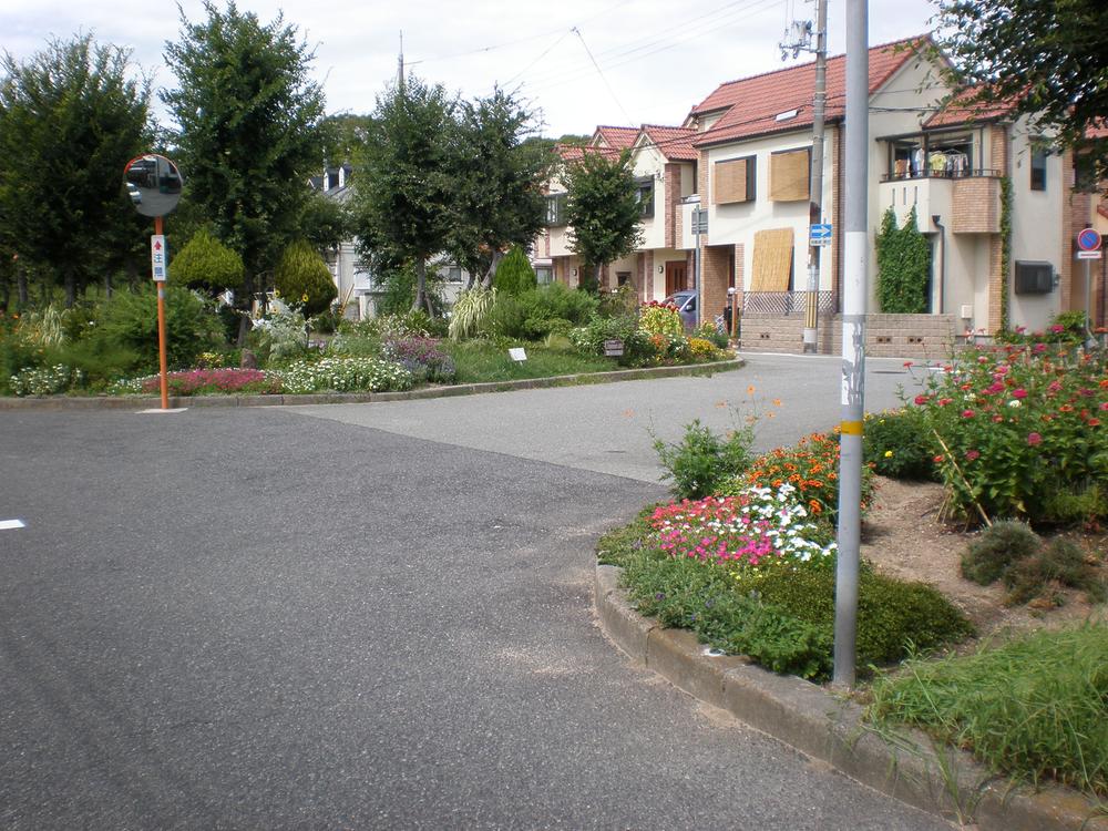 Streets around. 100m to neighborhood green space