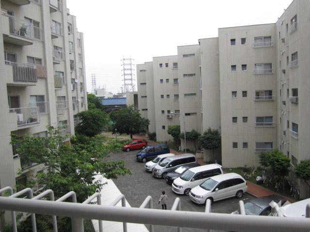 View photos from the dwelling unit. The view from the balcony (east direction)