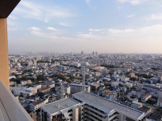 View photos from the dwelling unit. View better per 23 floor ☆ Facing south View from the site (November 2013) Shooting