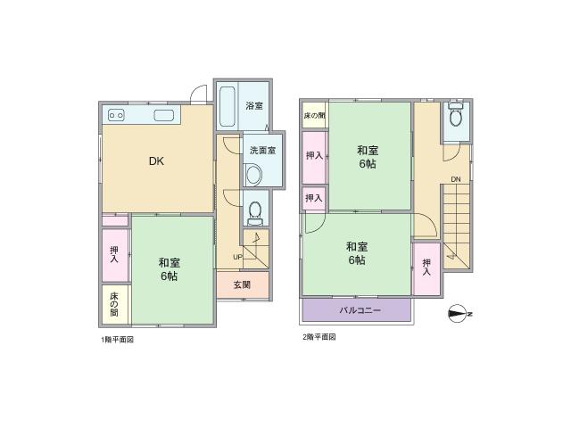 Floor plan. 19,800,000 yen, 3LDK, Land area 79.97 sq m , Building area 73.31 sq m Floor Plan