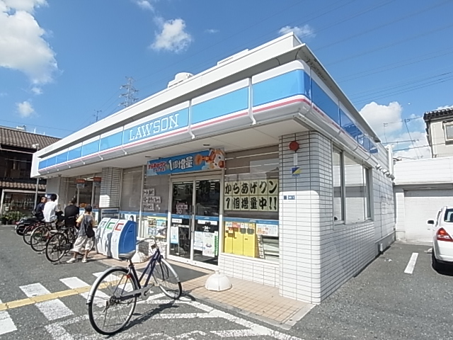 Convenience store. Lawson Amagasaki Oshima 3-chome up (convenience store) 417m