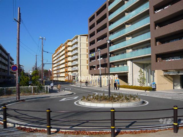 Other. Front road of the site south