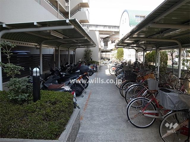 Other common areas. Bicycle parking and bike storage
