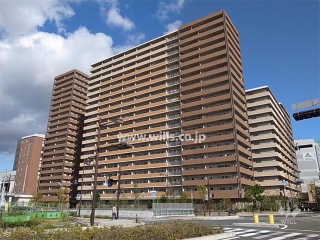 Local appearance photo. Laurel Square Amagasaki Rene ・ Garden terrace of appearance (from the southwest side)