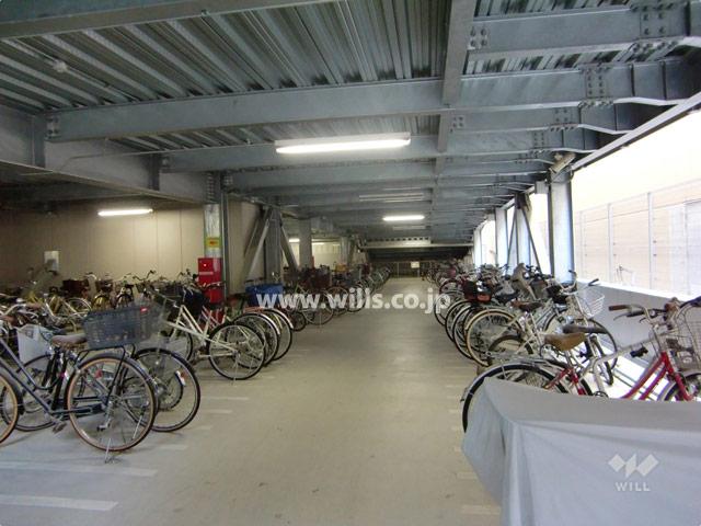 Other common areas. Indoor bicycle parking lot