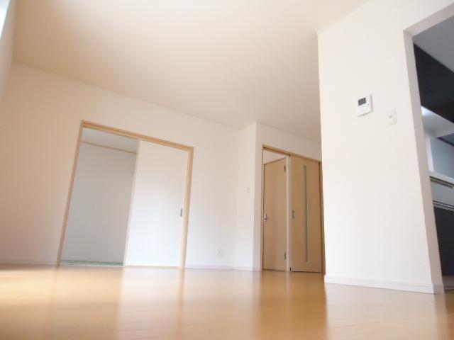 Living. Parking two Allowed, LDK15.5 tatami mats or more, 2 family houseese-style room, Barrier-free, Measures to conserve energy, 2 along the line more accessible, System kitchen