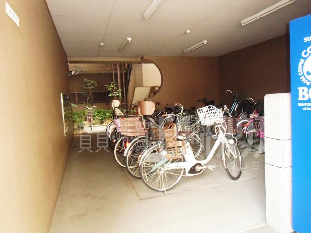 Other common areas. Bicycle-parking space