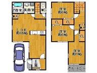 Floor plan. 26,800,000 yen, 3LDK, Land area 81.43 sq m , Building area 89.1 sq m