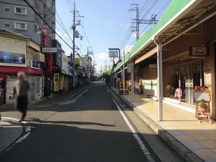 Streets around. 500m to Mukogawa shopping street