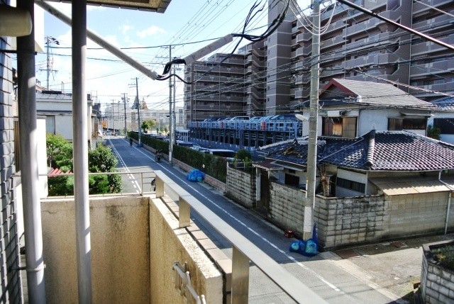 Balcony. Sunny south-facing balcony