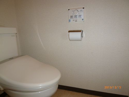 Toilet. Hot-water heating toilet seat