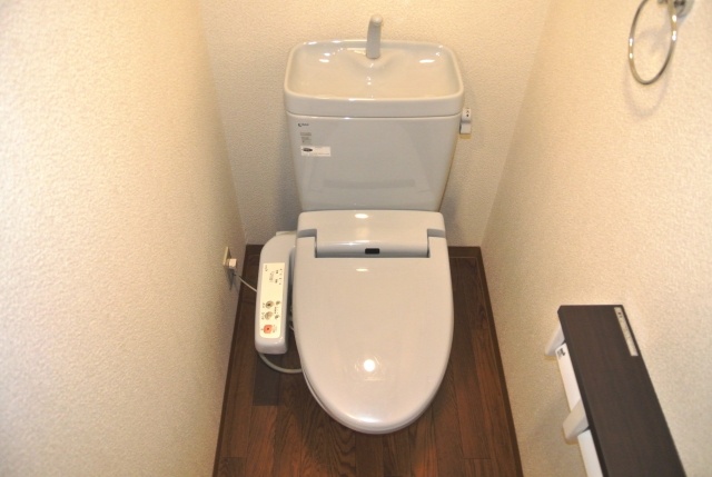 Toilet. Washlet comes with function