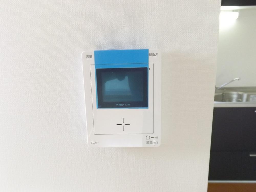 Security equipment. Same construction photos (color monitor intercom)