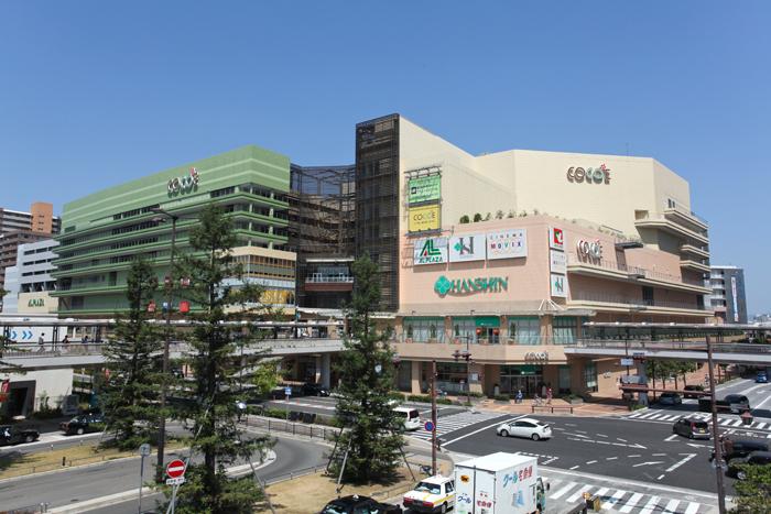 Shopping centre. JR "Amagasaki" Station neighborhood / Amagasaki Kyuzu until Mall 2520m bicycle 9 minutes