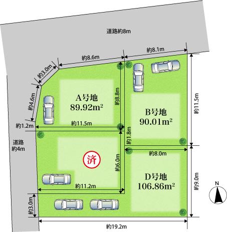 The entire compartment Figure. Rarity! A quiet residential area. Please hurry! 