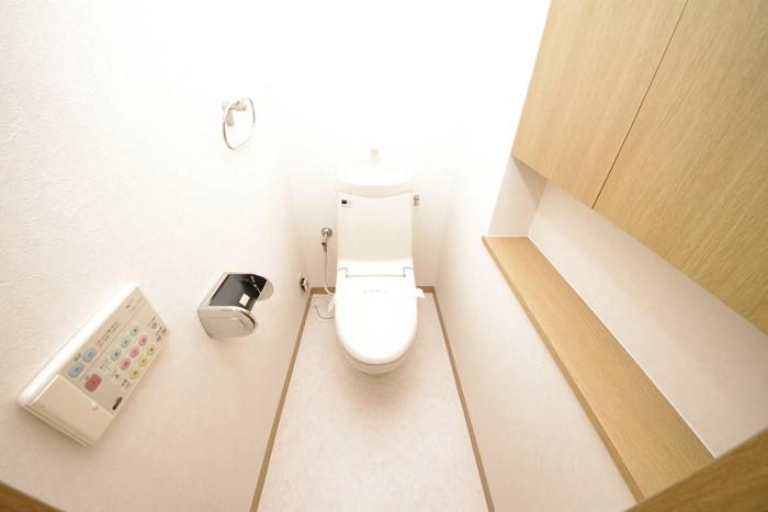 Toilet. The toilet is the breadth of the room, which is also housed.