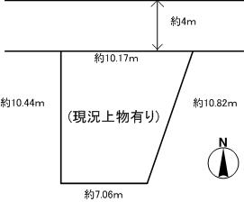 Compartment figure. Land price 18.5 million yen, Land area 113.95 sq m site will guide you. 