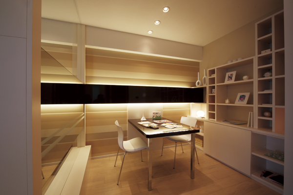 Interior.  [Study space] C1 type model room ( ※ )