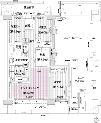 Floor: 4LDK, occupied area: 90.82 sq m, Price: 43,779,600 yen