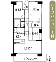 Floor: 3LDK, occupied area: 80.32 sq m, Price: 37,648,200 yen