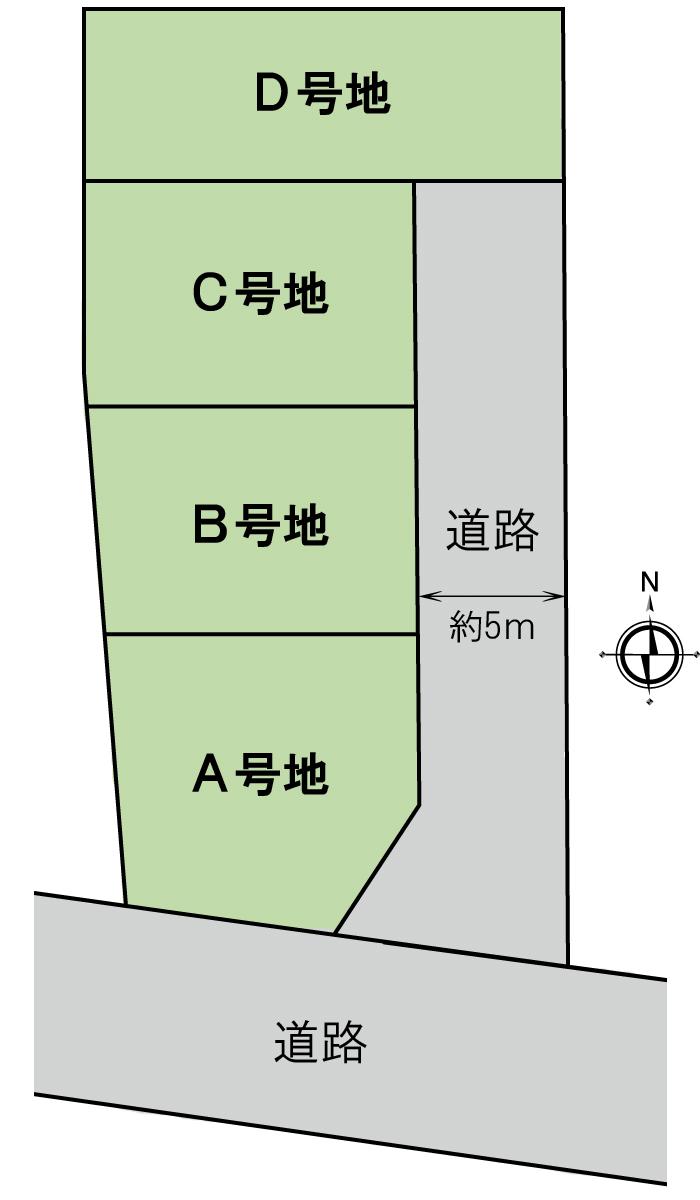 The entire compartment Figure. Position designated road in the compartment operation even weak I am also easy car of disagreement because the width of about 5m. 