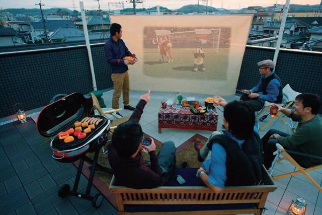 Other. Rooftop life example Companion and spectator sports