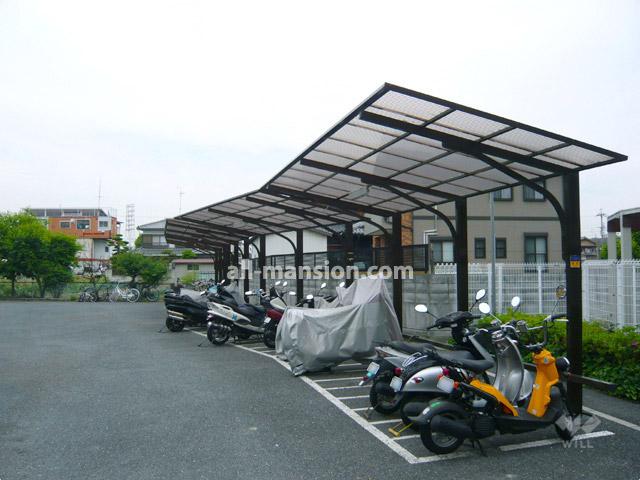 Other common areas. Covered bike shelter