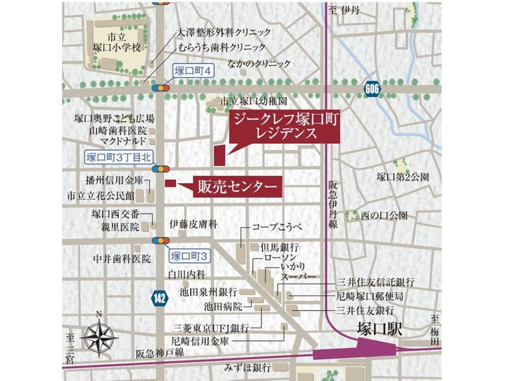 Local guide map