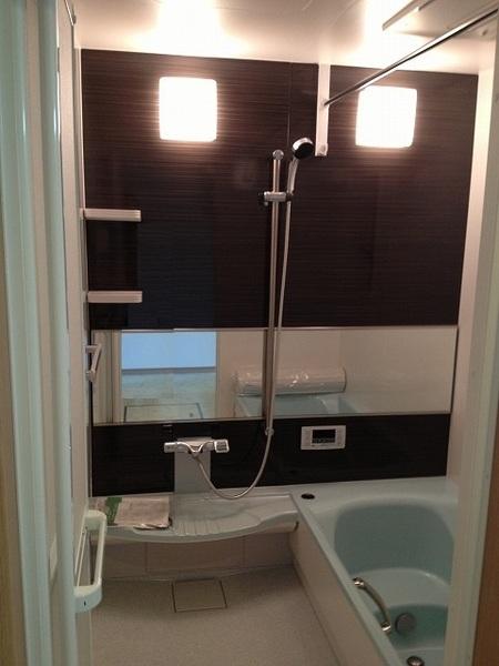 Bathroom. Construction example image