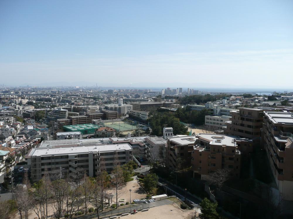 View photos from the dwelling unit. Panoramic views of overlooking Osaka Bay