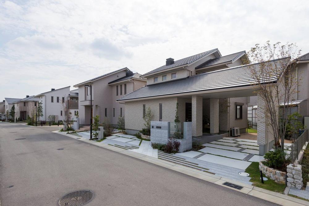 Sale already cityscape photo. Beautiful streets adapt to the city of Ashiya