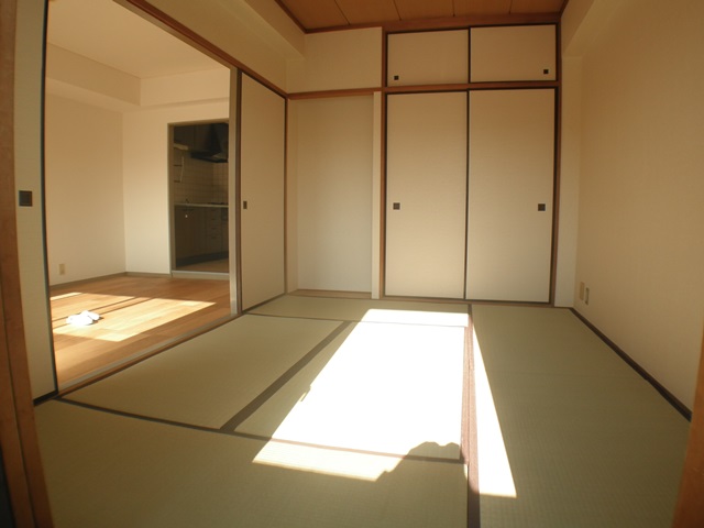 Living and room. Popular Japanese-style room as a bedroom or living room