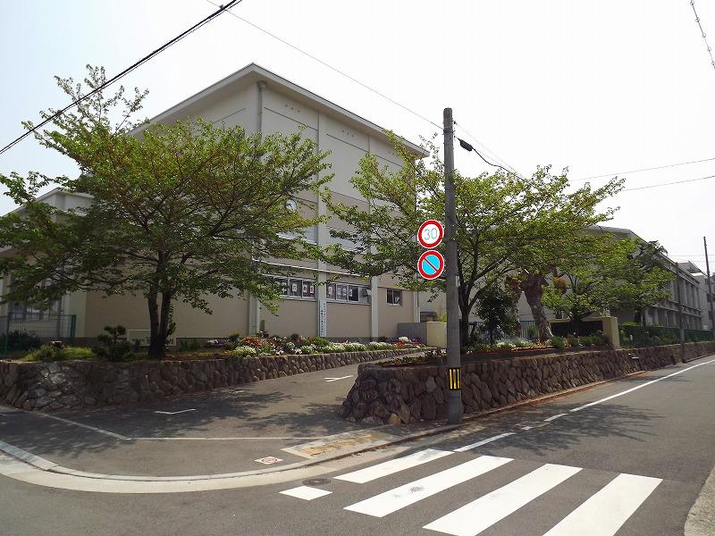 Junior high school. Ashiya Municipal Seido until junior high school 907m