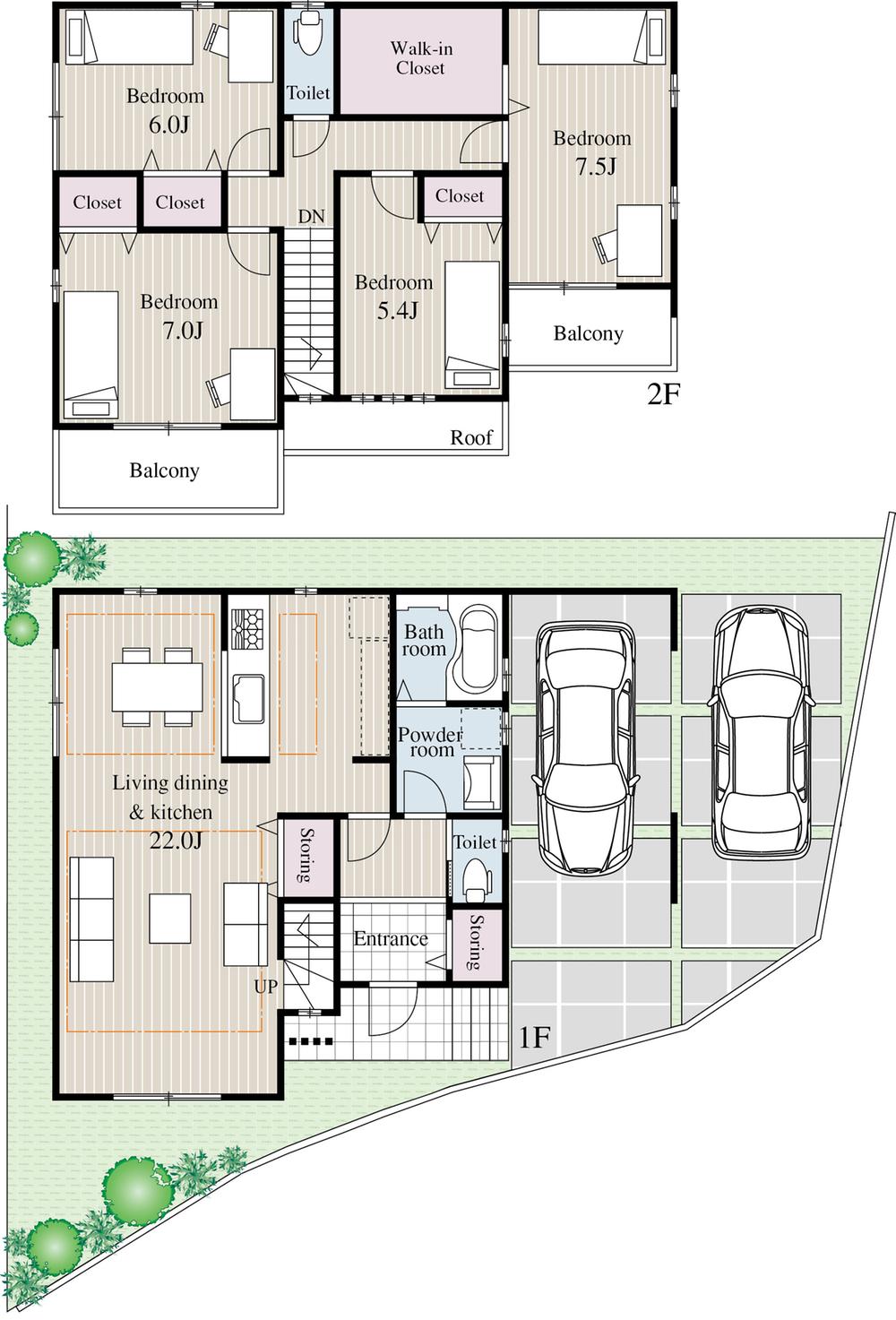 Other building plan example. No. 2 place Building plan example