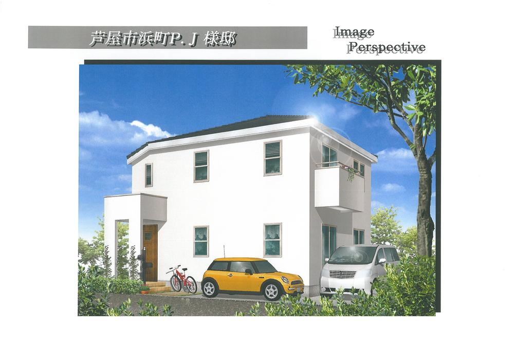 Building plan example (Perth ・ appearance). Building plan example ☆ Building price 20 million yen ☆ Building area 112.61 sq m (Mitsui Home)