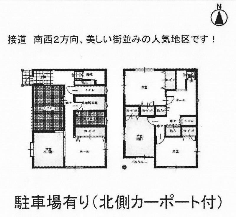 Floor plan. 54 million yen, 5LDK, Land area 115.82 sq m , Building area 115.42 sq m
