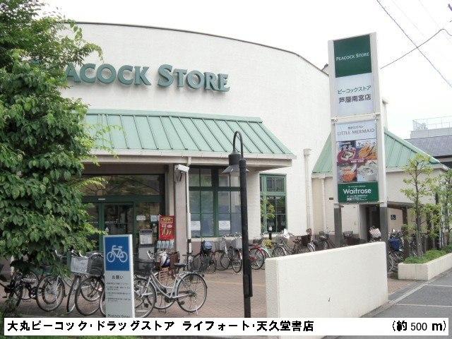 Supermarket. 500m to Peacock store Ashiya Nangu shop