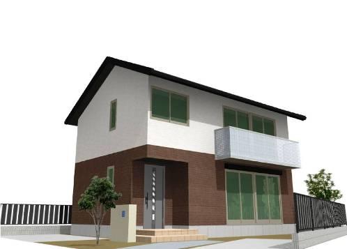 Building plan example (Perth ・ appearance).  ■ Residential land with building conditions No. 9 areas Reference Plan ■ Appearance Perth