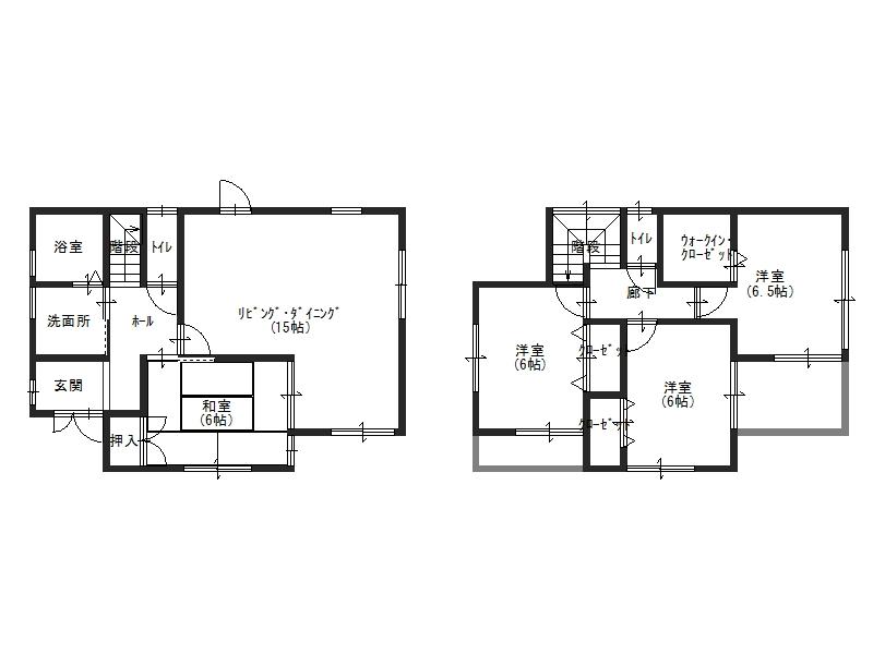 Floor plan. 21,800,000 yen, 4LDK, Land area 125.63 sq m , Building area 95.58 sq m