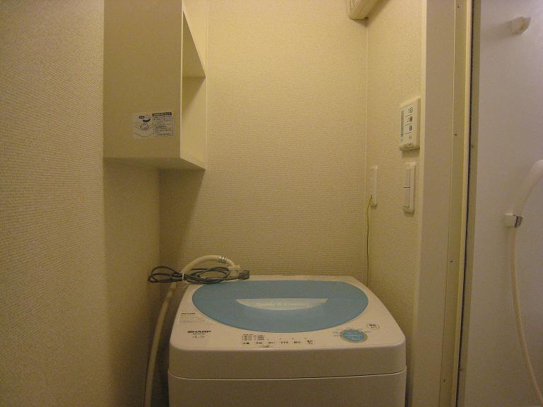 Other Equipment. Washing machine installed indoors