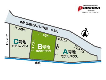 Compartment figure. Land price 13.2 million yen, Land area 144.48 sq m