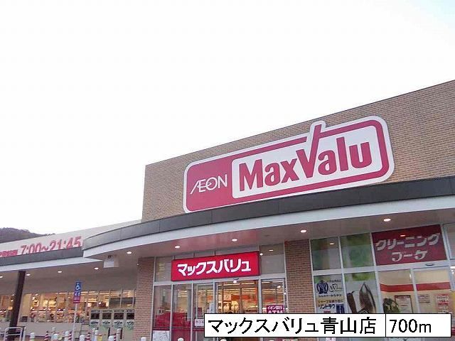 Supermarket. 700m until Maxvalu Aoyama (super)
