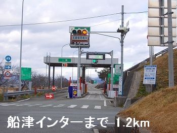 Other. 播但 road Funatsu Inter (other) up to 1200m