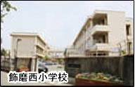 Junior high school. Shikama 1200m to the West Junior High School