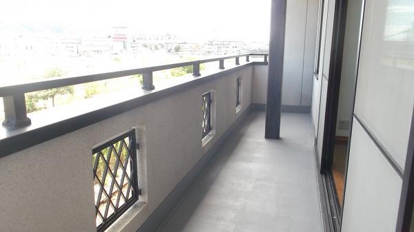 Balcony. Ideal for a wide veranda Dried futon